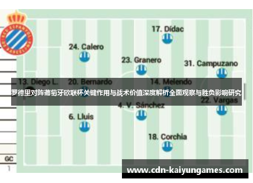 罗德里对阵葡萄牙欧联杯关键作用与战术价值深度解析全面观察与胜负影响研究